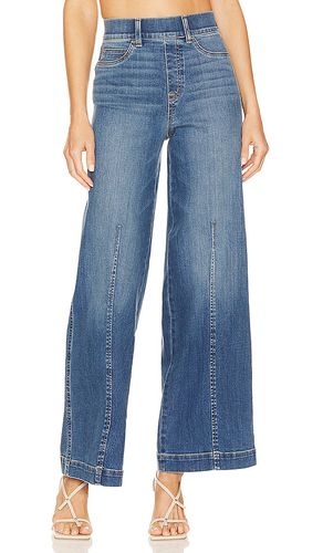 Seamed Front Wide Leg Jean in Denim-Medium. - size XS (also in S) - SPANX - Modalova