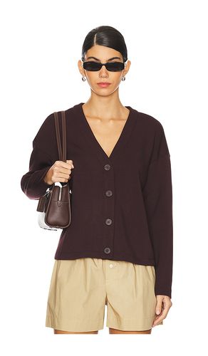 Air Essential Cropped Cardigan in Brown. - size L (also in M, S) - SPANX - Modalova