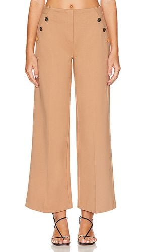 Ponte Button Front Wide Leg Pant in Brown. - size L (also in XL/1X) - SPANX - Modalova