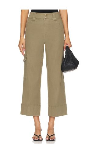 Stretch Twill Cropped Trouser in Olive. - size M (also in S) - SPANX - Modalova