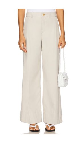 Stretch Twill Wide Leg Pant in Ivory. - size L (also in M, XL, XS) - SPANX - Modalova