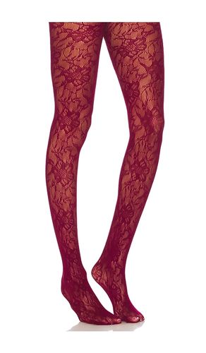 Ella tights in color red size all - superdown - Modalova