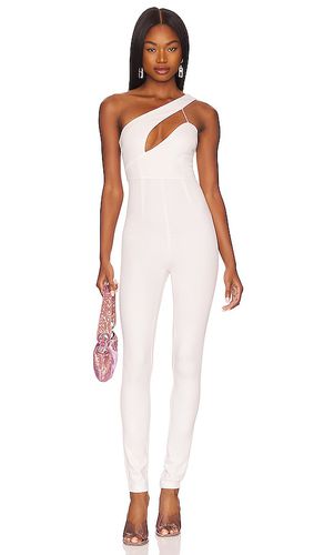 Tiasha asymmetrical jumpsuit en color talla M en - White. Talla M (también en S, XS) - superdown - Modalova