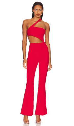 Emilie cut out jumpsuit en color talla L en - Red. Talla L (también en M, S, XL) - superdown - Modalova