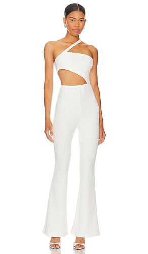 Emilie cut out jumpsuit en color talla L en - White. Talla L (también en S, XL, XS, XXS) - superdown - Modalova
