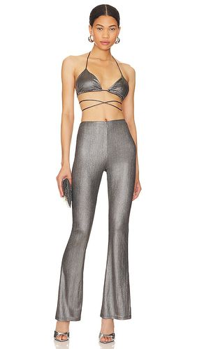 Tamera Bra Pant Set in Metallic . - size M (also in S) - superdown - Modalova