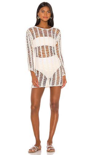 Miranda Crochet Mini Dress in . - size L (also in M, S, XS) - superdown - Modalova