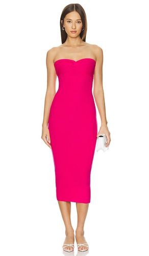 Elisha Strapless Dress in Fuchsia. - size L (also in M, S, XS) - superdown - Modalova