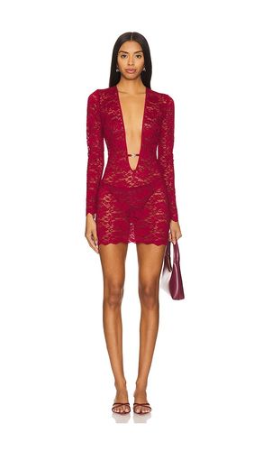 Violetta Sheer Mini Dress in . - size M (also in S) - superdown - Modalova