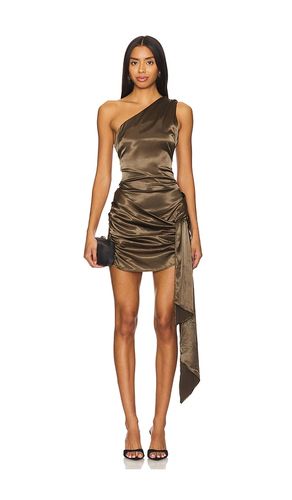 Dannika Mini Dress in Olive. - size L (also in M, S, XS, XXS) - superdown - Modalova