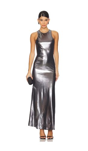 Felina Maxi Dress in Metallic Silver. - size L (also in S, XS, XXS) - superdown - Modalova