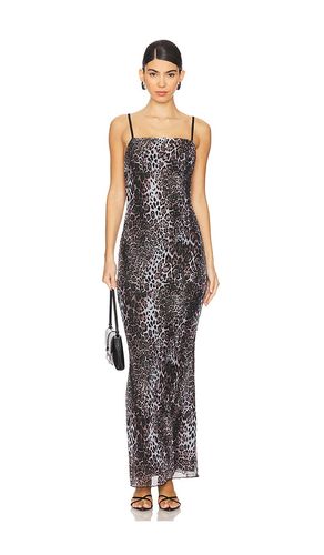 Molly Maxi Dress in Leopard in Grey. - size M (also in XS) - superdown - Modalova