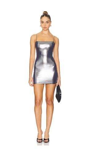 Joanna Mini Dress in Metallic . - size L (also in M, S, XL, XS) - superdown - Modalova