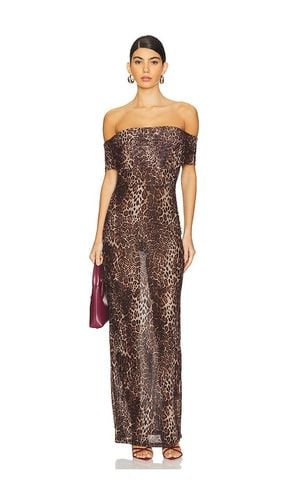 Niko Maxi Dress in Brown. - size M (also in S, XS, XXS) - superdown - Modalova