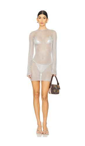 Francoise Mini Dress in Metallic . - size M (also in S) - superdown - Modalova