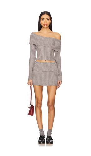 Ava Skirt Set in Grey. - size L (also in M) - superdown - Modalova