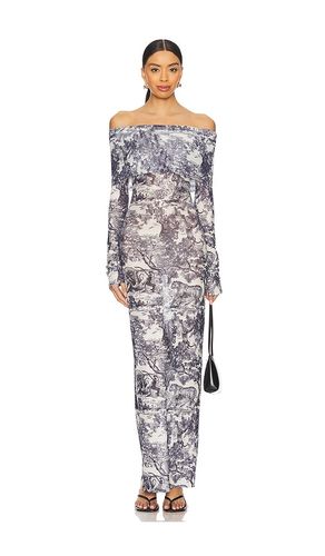 Karasi Maxi Dress in Grey. - size L (also in M, S, XS, XXS) - superdown - Modalova