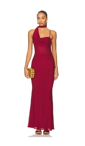 Addie Maxi Dress in Burgundy. - size L (also in M, S, XL, XS, XXS) - superdown - Modalova