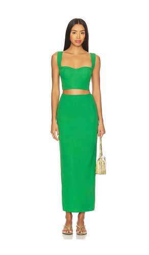 Veneda Skirt Set in Green. - size L (also in M, S, XL, XS, XXS) - superdown - Modalova