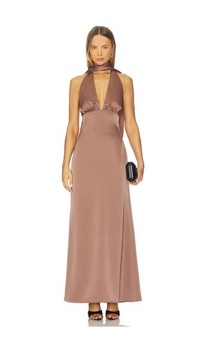 Bethany Halter Gown in Mauve. - size L (also in M, S, XL, XS, XXS) - superdown - Modalova