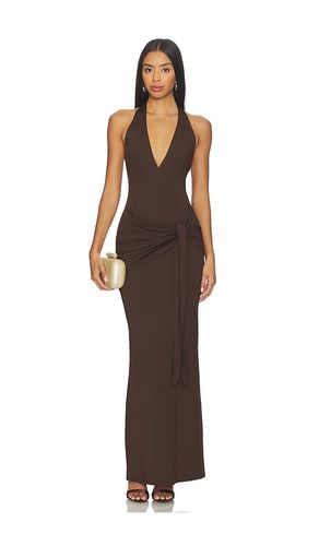 Chloe Halter Maxi Dress in . - size L (also in M, S, XL, XS, XXS) - superdown - Modalova