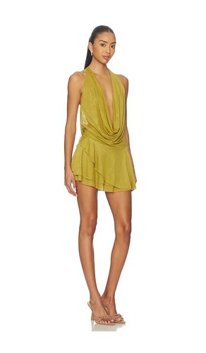 Katsia Mini Dress in Green. - size M (also in S) - superdown - Modalova