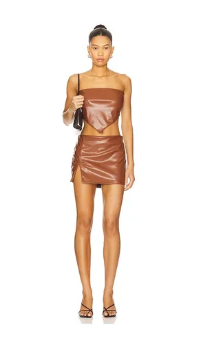Danikah Skirt Set in Brown. - size L (also in M, XL) - superdown - Modalova