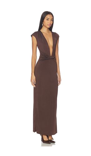 Cataleya Maxi Dress in Brown. - size M (also in S, XS) - superdown - Modalova