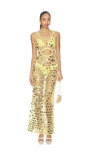 Elena Maxi Dress in Lemon. - size S (also in XS) - superdown - Modalova