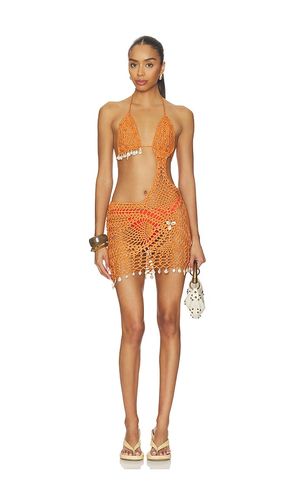 Regan Crochet Mini Dress in . Taglia S. Also in M - superdown - Modalova