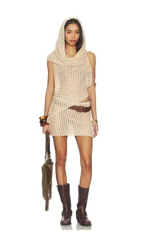 Braelyn Knit Skirt Set in Neutral. - size XS (also in M) - superdown - Modalova