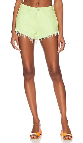 Domonique denim short en color verde talla XL en - Green. Talla XL (también en XS) - superdown - Modalova