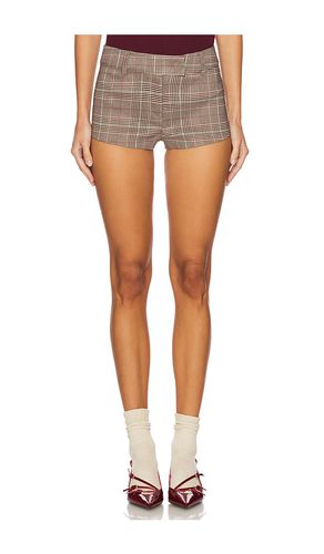 Jen micro short en color talla L en - Brown. Talla L (también en M, S, XL) - superdown - Modalova