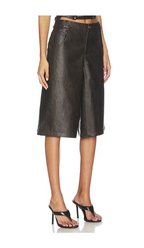 Vala Faux Leather Short in . - size XS (also in XXS) - superdown - Modalova