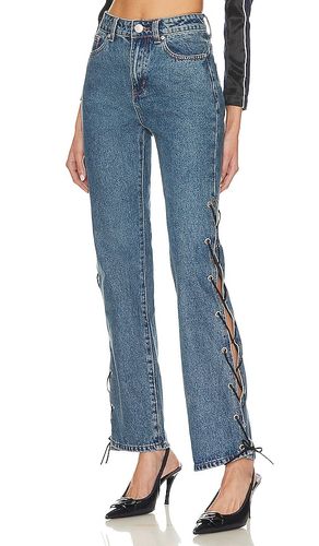 Jayda Lace Up Jean in Denim-Medium. - size 23 (also in 27) - superdown - Modalova