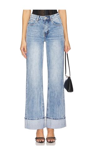 Lulu Cuffed Jeans in Blue. - size M (also in S, XL, XXS) - superdown - Modalova