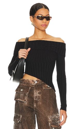 Regina Off Shoulder Sweater in . - size L (also in M) - superdown - Modalova