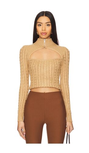 Jersey tanya en color marrón talla L en - Brown. Talla L (también en M, S, XS) - superdown - Modalova