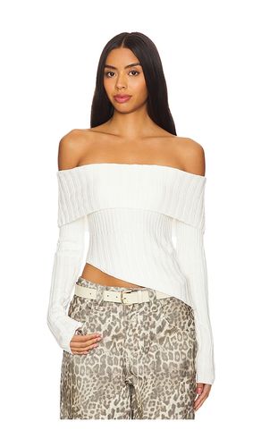Regina Off Shoulder Sweater in . - size L (also in M, S) - superdown - Modalova