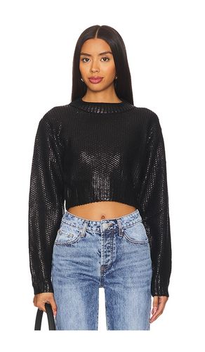 Elaine Metallic Sweater in Black. - size L (also in M, S) - superdown - Modalova