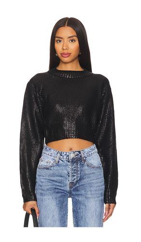 Elaine Metallic Sweater in Black. - size L (also in M, S, XS) - superdown - Modalova