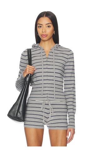 Kieryn Knit Zip Up in Grey. - size L (also in M, S, XS) - superdown - Modalova