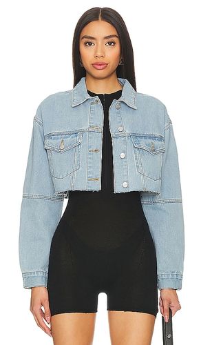 Kathy Cut Off Jacket in Blue. - size S (also in XS, XXS) - superdown - Modalova