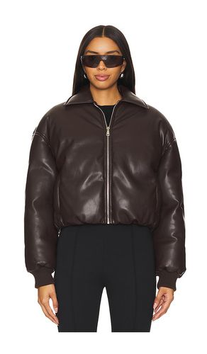 Sanja Faux Leather Jacket in . Taglia L, S, XS, XXS - superdown - Modalova