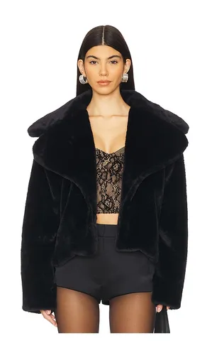 Willow Faux Fur Coat in . - size S (also in XS, XXS, M, L, XL) - superdown - Modalova