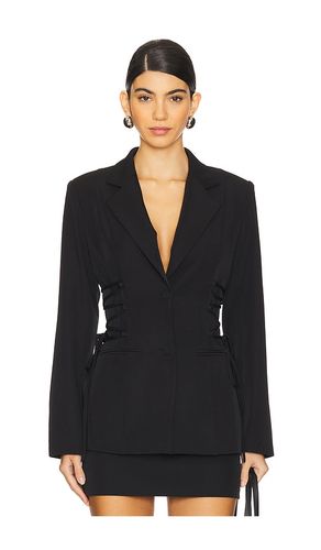 Jennifer Lace Up Blazer in . Size L. Also in M, S, XS, XXS - superdown - Modalova