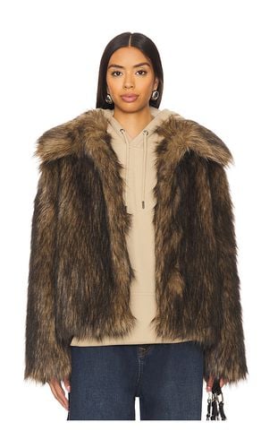 Kennedy Faux Fur Coat in . - size L (also in M, S, XL, XS, XXS) - superdown - Modalova