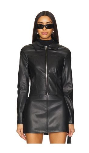 Haydenn Faux Leather Jacket in . - size L (also in M, S, XS, XXS) - superdown - Modalova