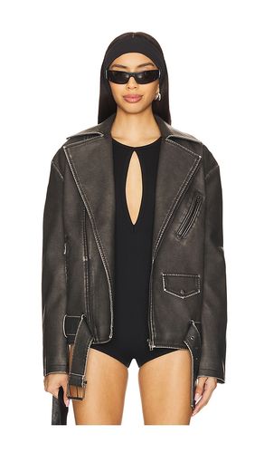 Zosia Jacket in Charcoal. - size L (also in M, S) - superdown - Modalova