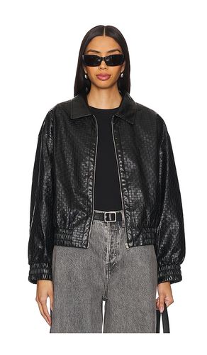 Alia Faux Leather Jacket in . - size L (also in M, S, XL, XS) - superdown - Modalova